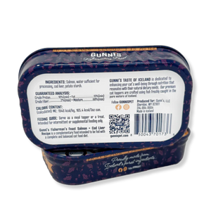 Gunnis Pet Salmon and Cod Liver Food Topper for Cats - 3 oz