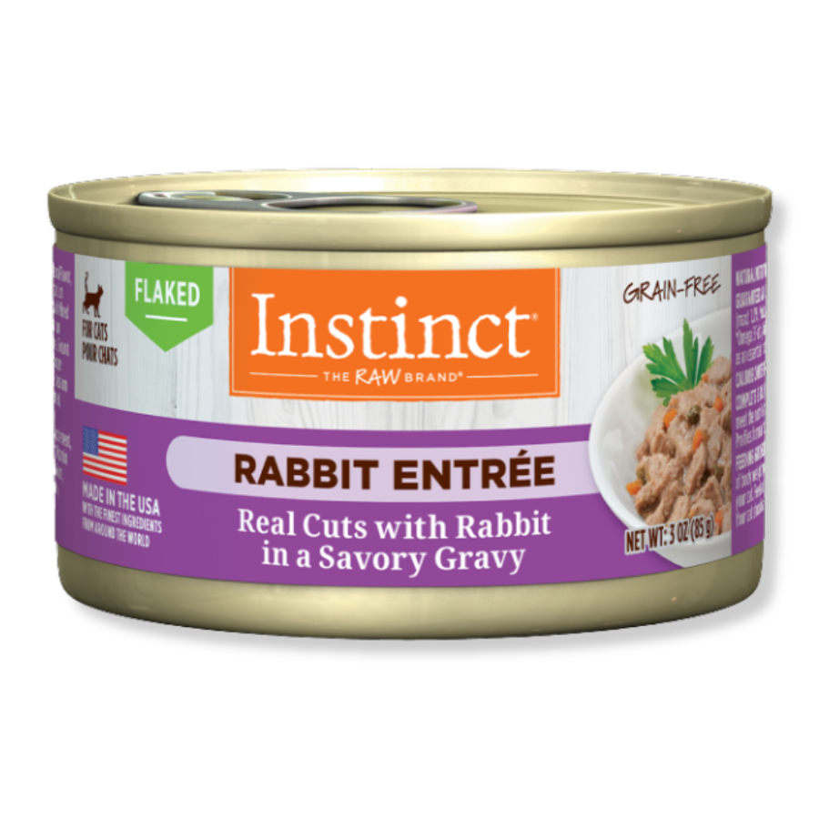 Instinct Flaked Rabbit Entrée for Cats