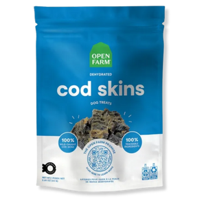 Open Farm Dehydrated Cod Skins Dog Treats