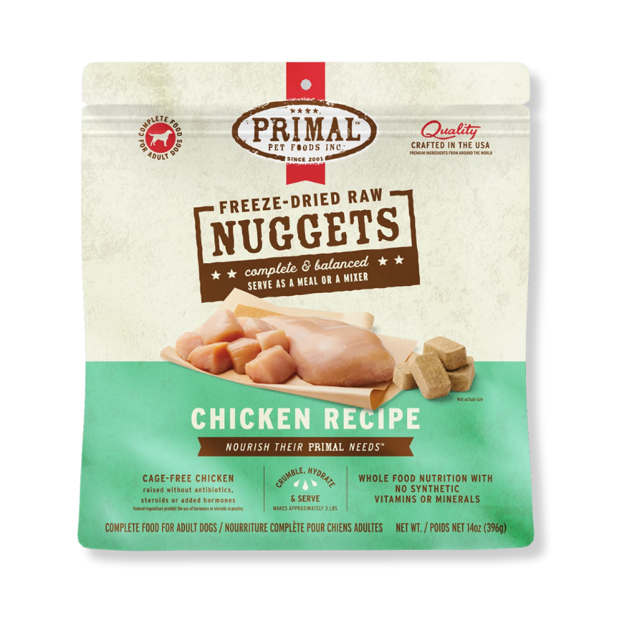 Primal Pet Foods Freeze-Dried Chicken for Dogs