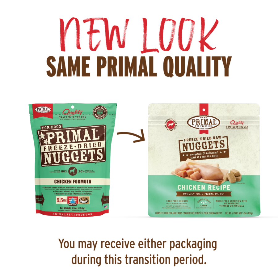 Primal Pet Foods Freeze-Dried Chicken for Dogs