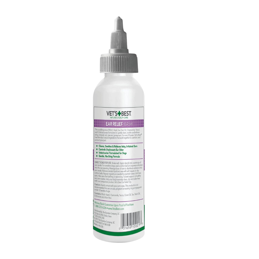 Vet's Best Ear Relief Wash - 4 oz