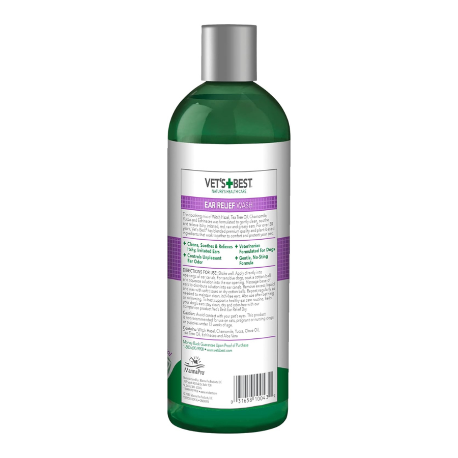 Vet's Best Ear Wash - 16 oz