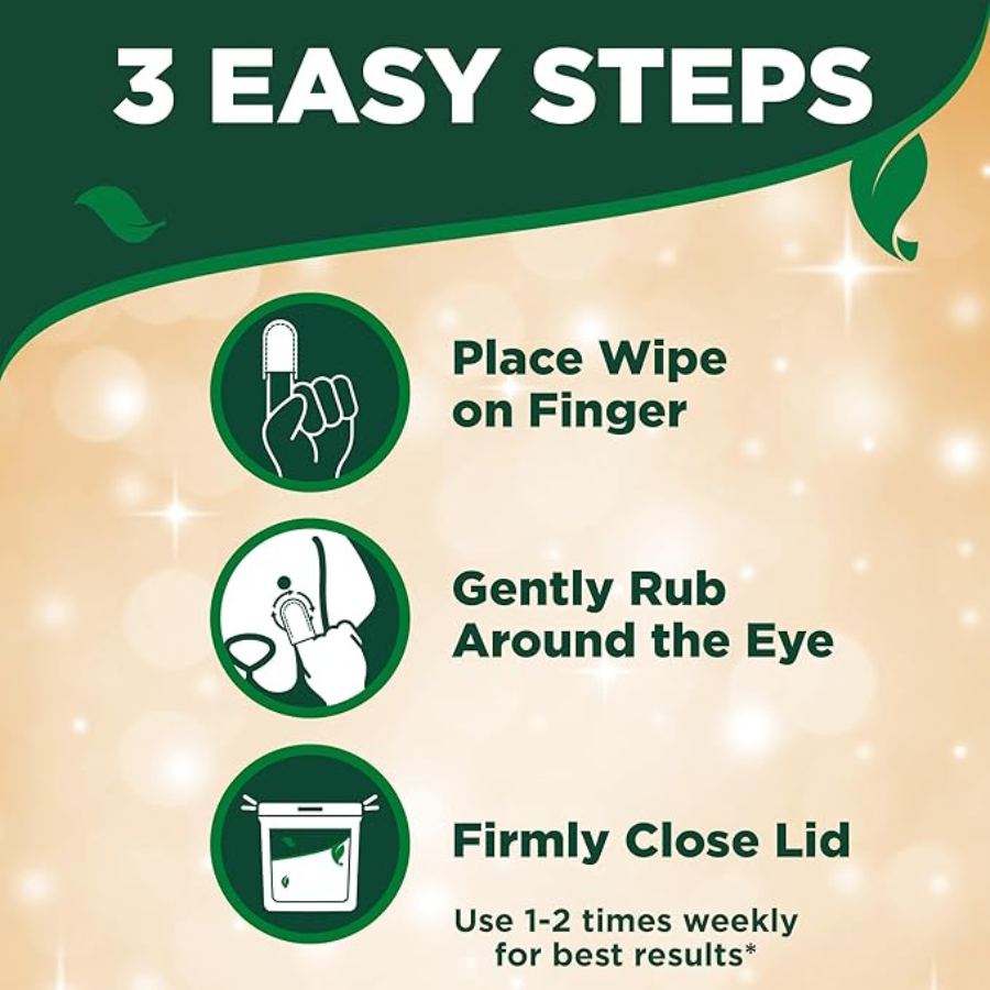 Vet's Best Eye Cleansing Wipes - 50 Count