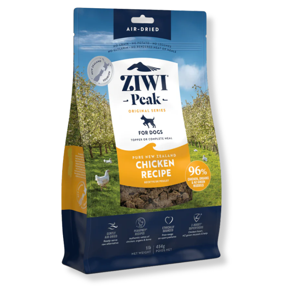 Ziwi Peak Air Dried Chicken Recipe for Dogs
