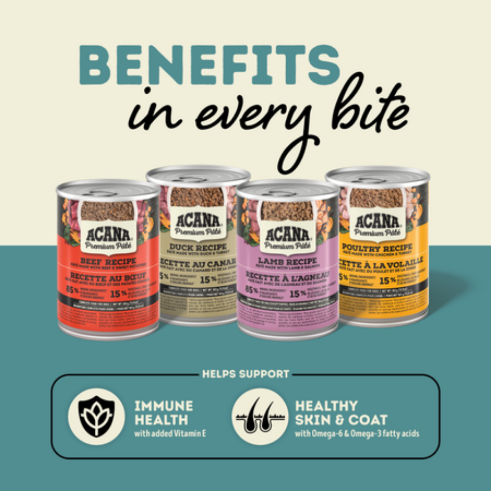 ACANA Premium Pate Beef Dog Food