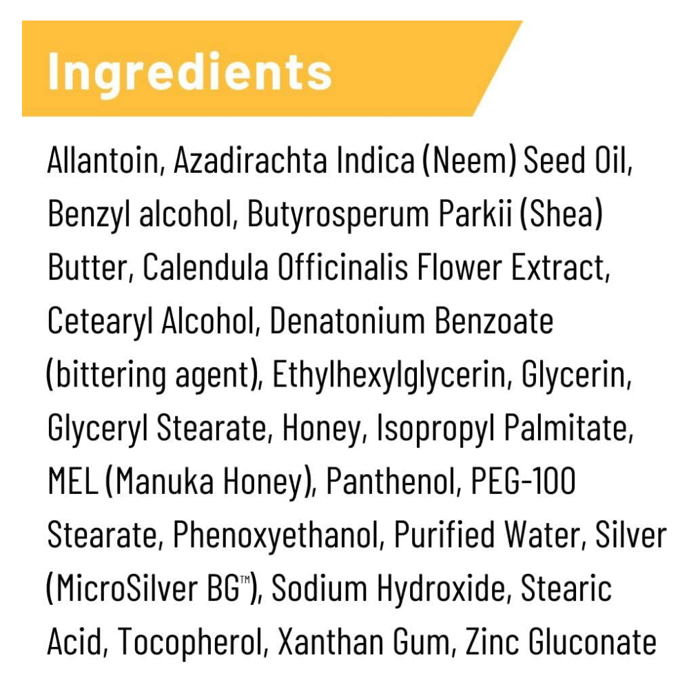 Absorbine Silver Honey Wound Care Ointment - 2 oz