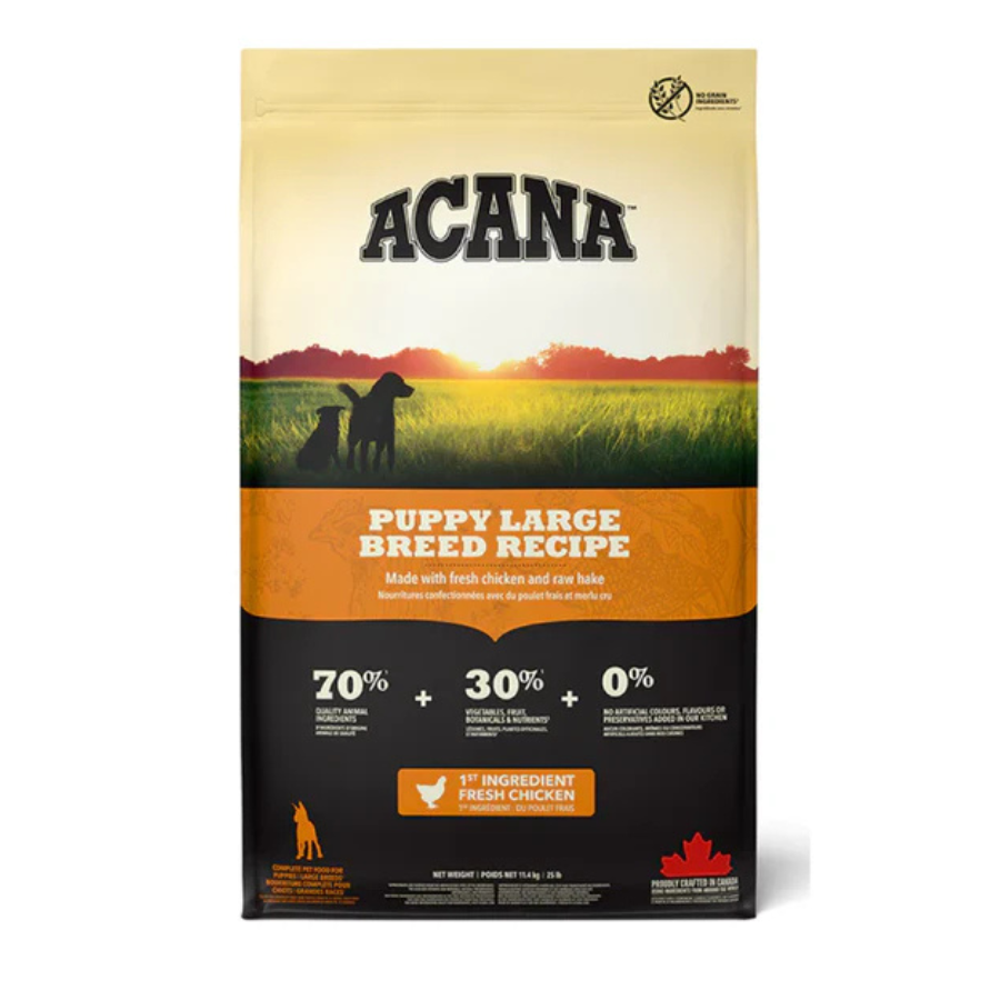 Acana Heritage Puppy Large Breed - 25 lbs