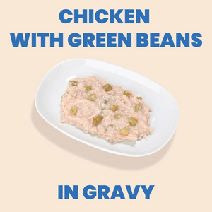 Almo Chicken with Green Beans in Gravy