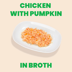 Almo Chicken with Pumpkin in Broth