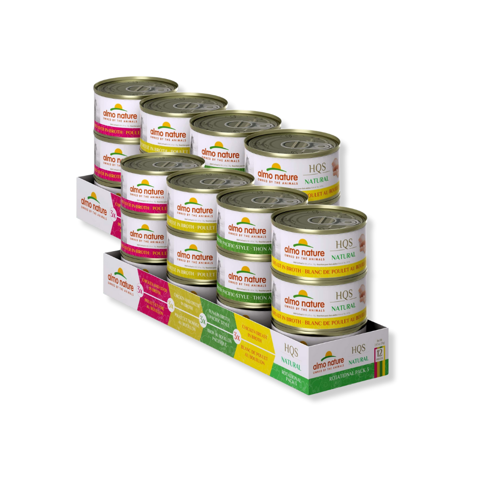 Almo HQS Natural Rotational Pack 3