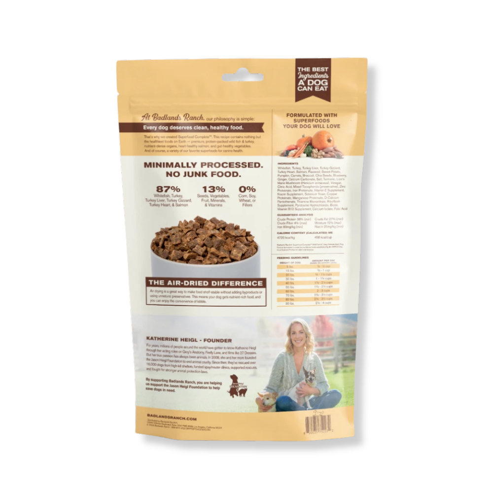 Badlands Ranch Superfood Complete Wild Fish and Turkey