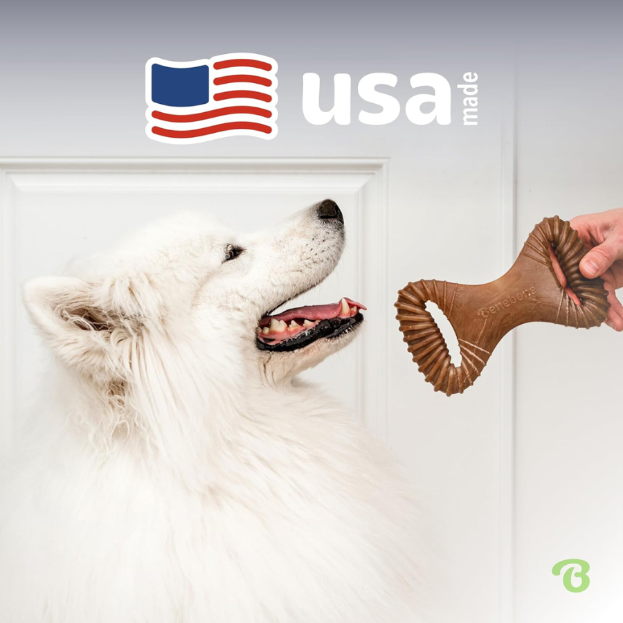 Benebone Dental Chew Toy Peanut Butter Flavour - Medium