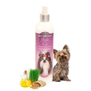 Bio-Groom Mink Oil Instant Coat Glosser Conditioner - 12 oz