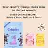 Bocce's Bakery Crispies Peanut Butter and Blueberry - 10 oz
