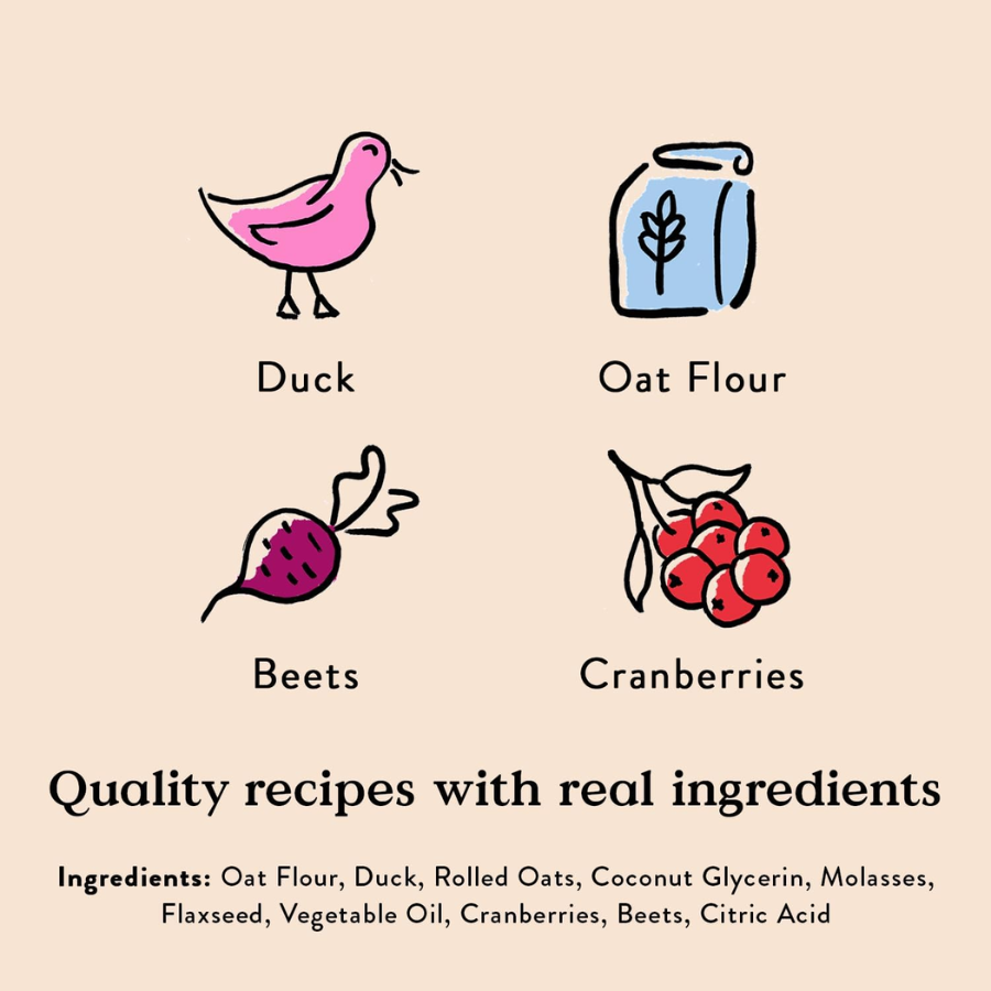 Bocce's Bakery Duck Soft and Chewy Treats - 6 oz
