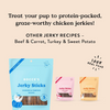 Bocce's Bakery Grazers Chicken and Pumpkin Jerky Sticks - 4 oz