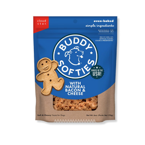 Buddy Biscuits Softies Bacon and Cheese - 6 oz