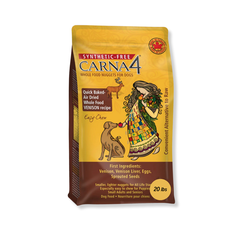 Carna4 Hand Crafted Dog Food Nuggets - Venison