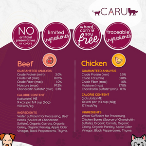 Caru Chicken Bone Broth - 1.1 lbs