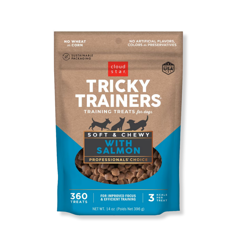 Cloud Star Tricky Trainers Chewy Salmon Treat