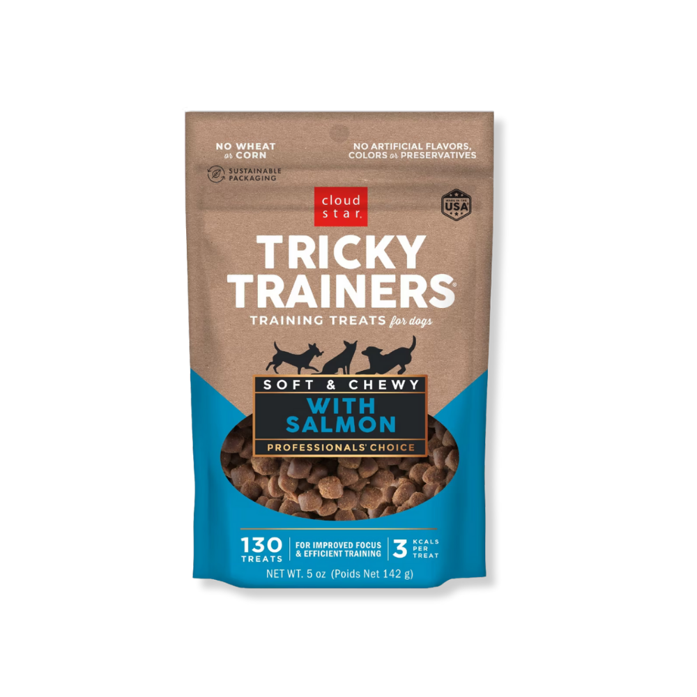 Cloud Star Tricky Trainers Chewy Salmon Treat