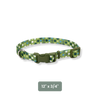 Coastal Green Dots Collar