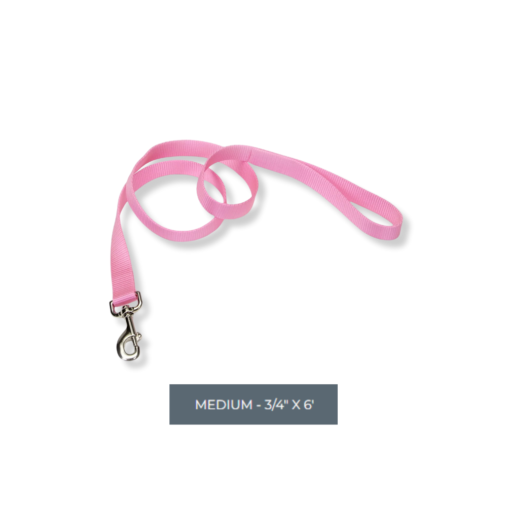 Coastal Nylon Lead - Pink