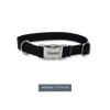 Coastal Titan Nylon Collar with Metal Buckle - Black