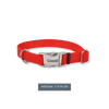 Coastal Titan Nylon Collar with Metal Buckle - Red