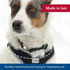 Coastal Titan Nylon Collar with Metal Buckle - Red