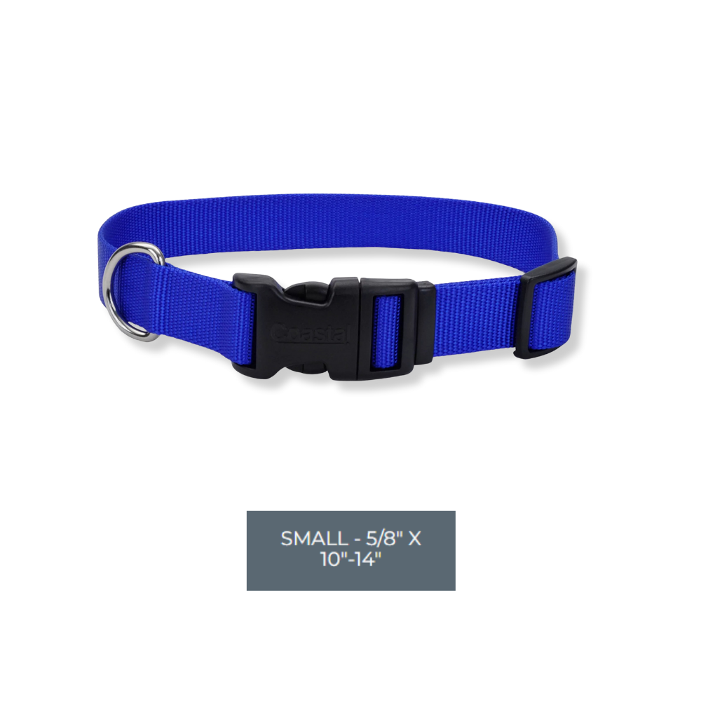 Coastal Tuff Nylon Collar - Blue
