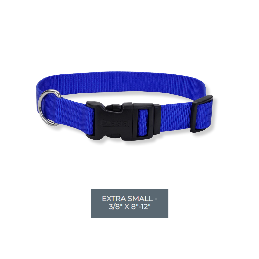 Coastal Tuff Nylon Collar - Blue