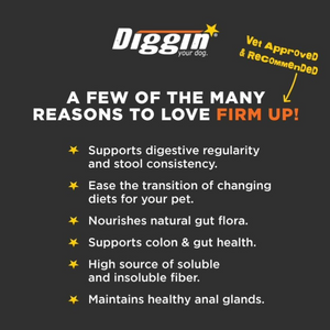 Diggin' Your Dog Firm Up! Pumpkin and Cranberry Digestive Aid