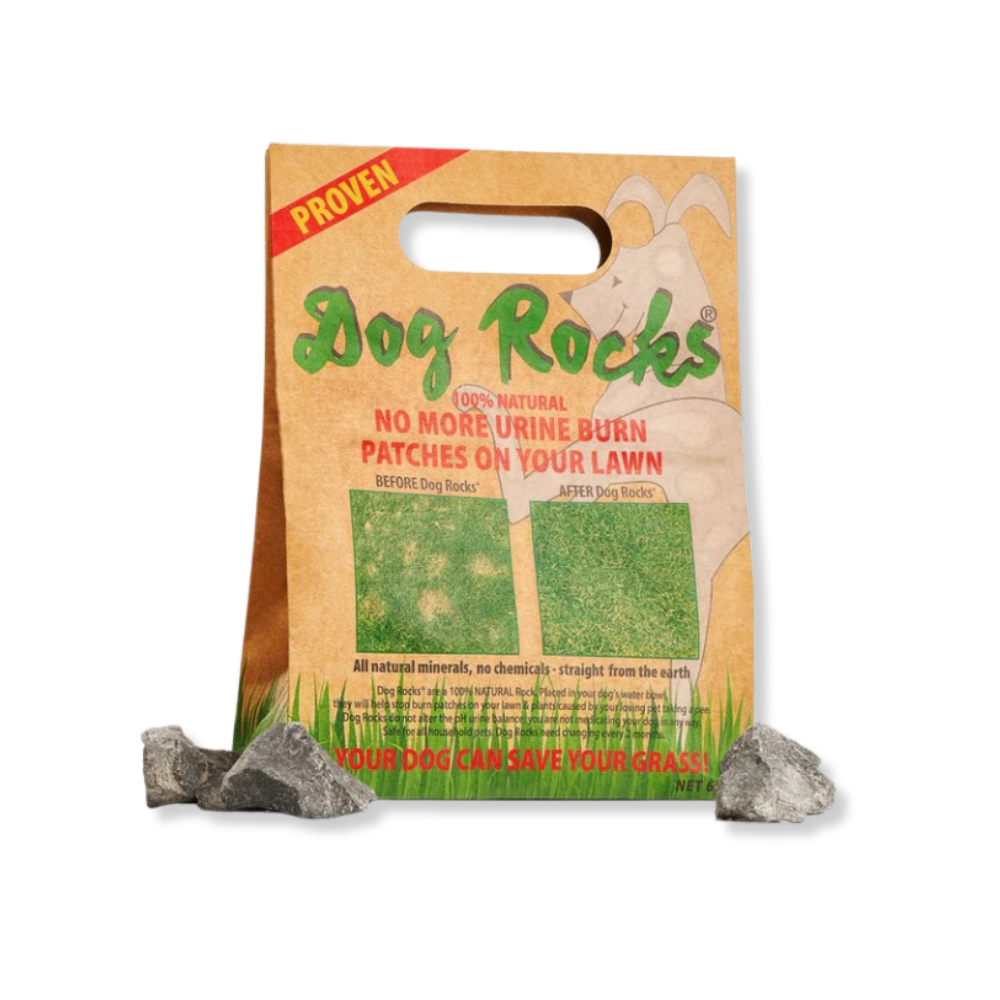 Dog Rocks Lawn Burn Patch Preventative
