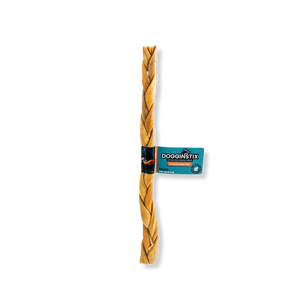 DogginStix Braided Lamb Collagen - 12"