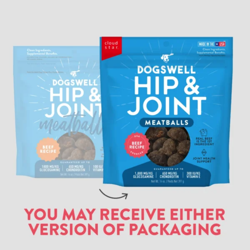 Dogswell Hip and Joint Meatballs Beef - 14 oz