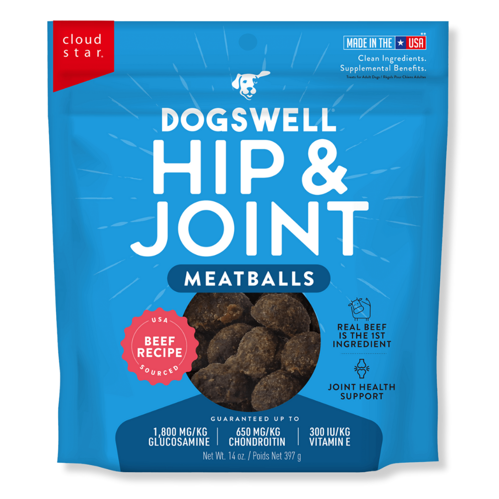 Dogswell Hip and Joint Meatballs Beef - 14 oz