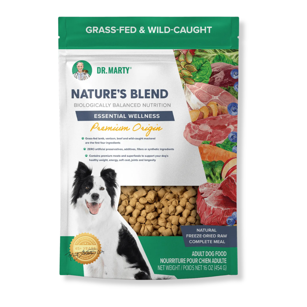 Dr. Marty Nature's Blend Essential Wellness Freeze-Dried Raw - Premium Origin