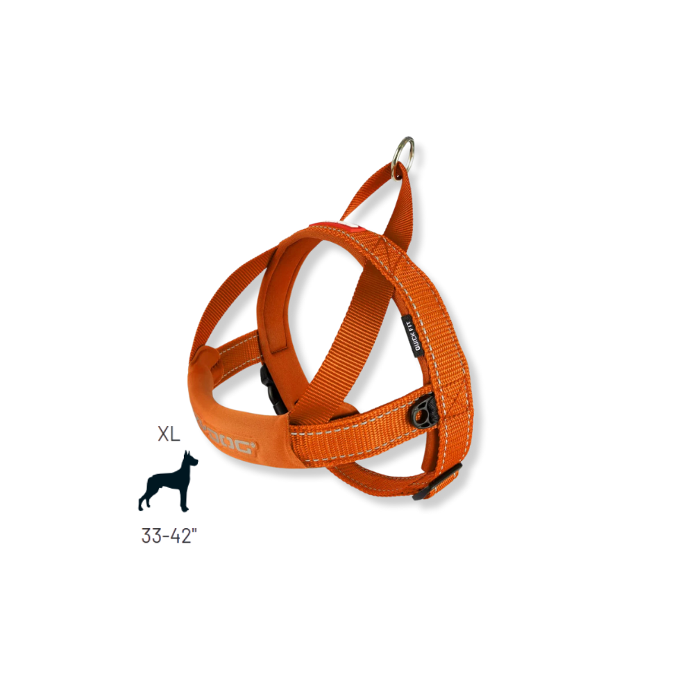 EZYDOG Quick Fit Dog Harness - Red