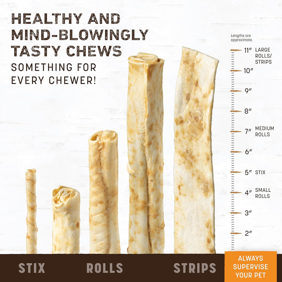 Earth Animal Chicken No-Hide STIX - 10 Pack