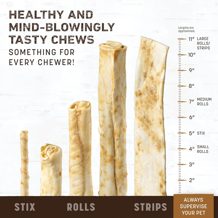 Earth Animal Venison No-Hide STIX - 10 Pack