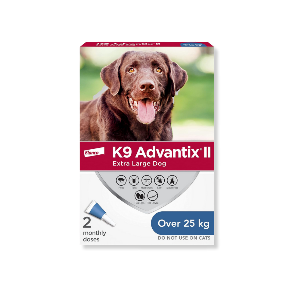 Elanco K9 Advantix II Extra Large Dog Topical Flea and Tick Treatment - Over 25 kg