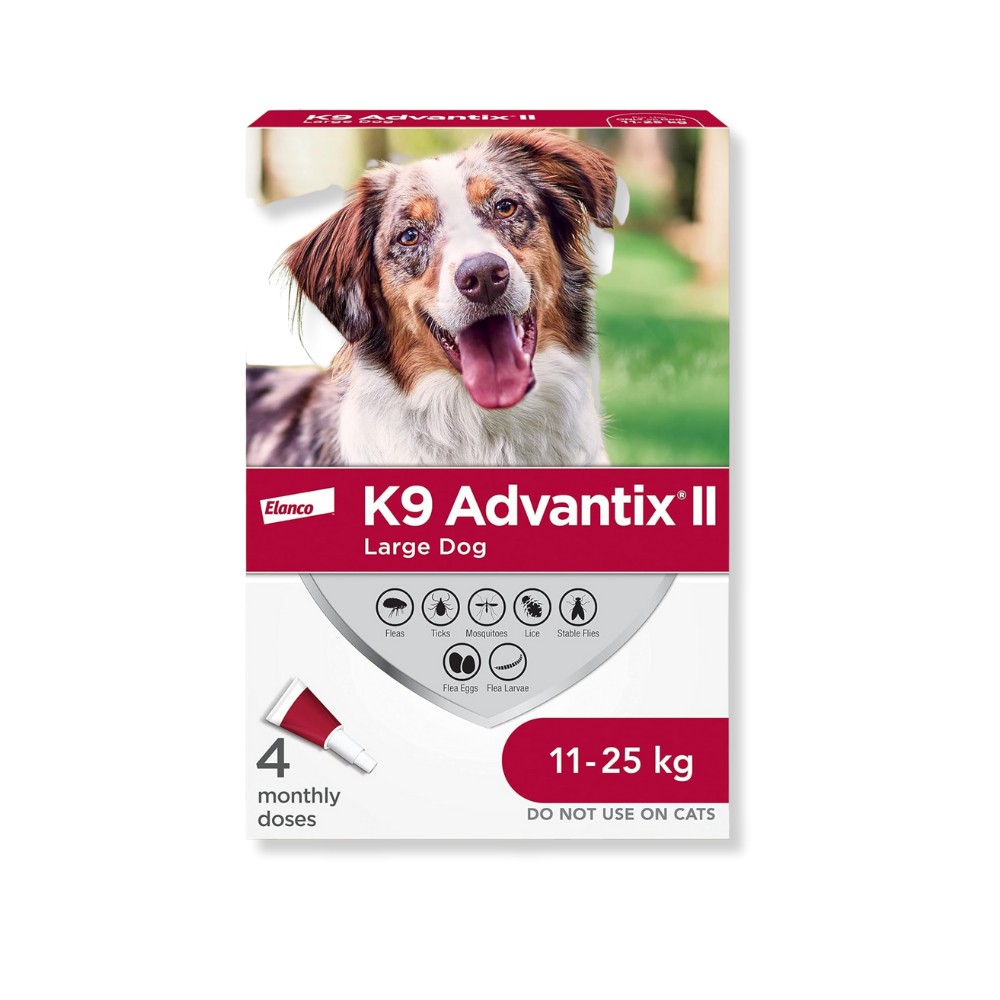 Elanco K9 Advantix II Large Dog Topical Flea and Tick Treatment - 11 to 25 kg