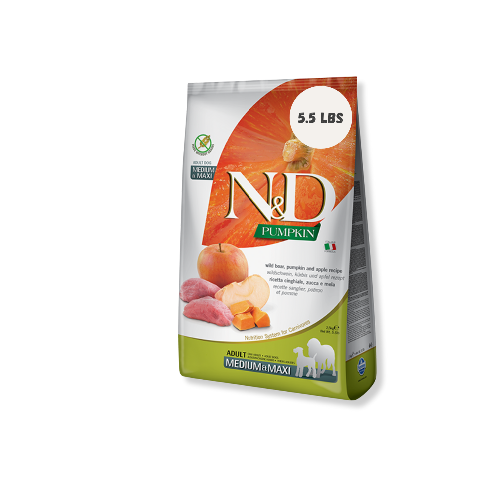 Farmina N and D Pumpkin and Boar Medium Maxi