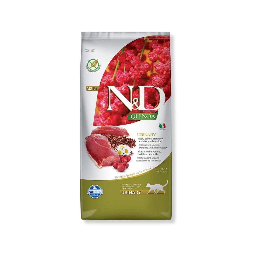 Farmina N and D Quinoa Functional Feline Cat Food - Urinary Duck