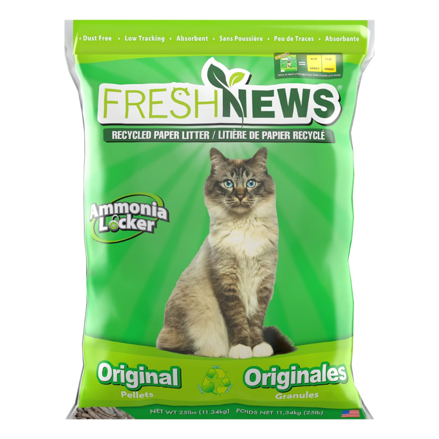 Fresh News Cat Litter - 25 lbs
