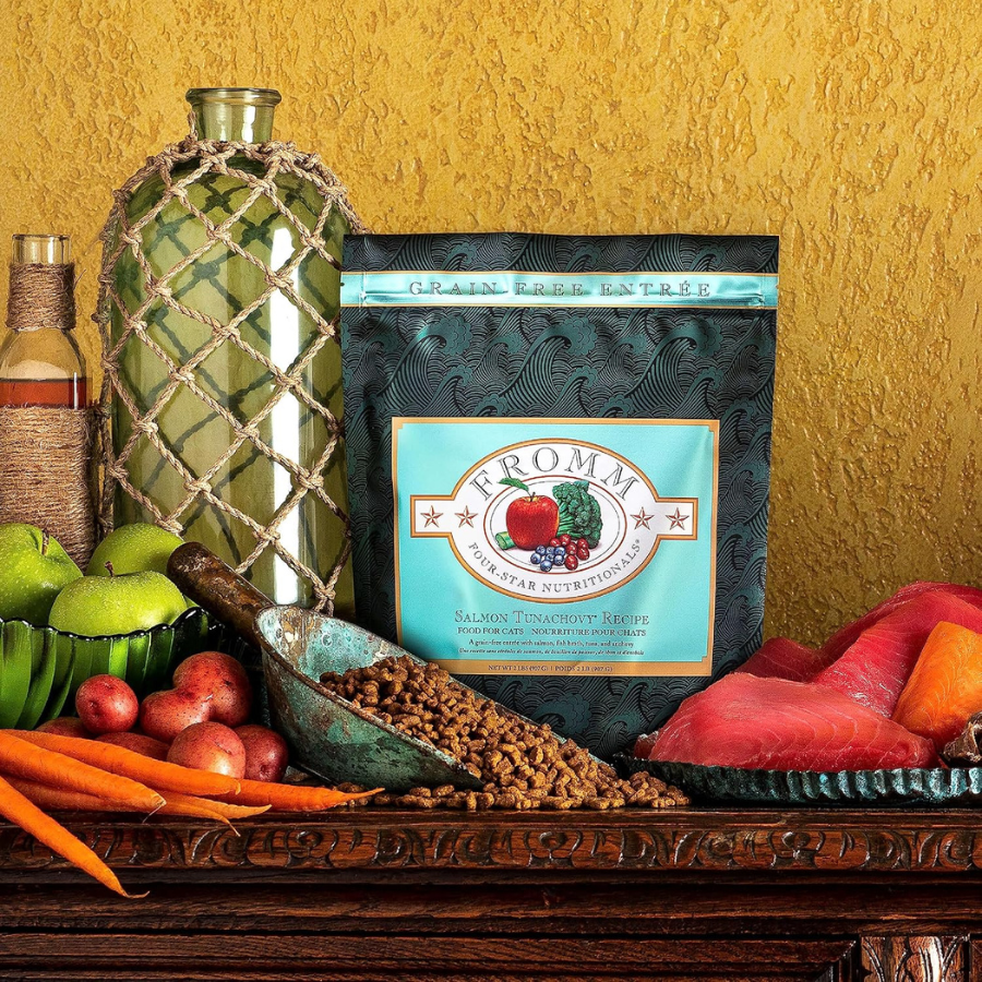 Fromm Family Four-Star Grain-Free Salmon Tunachovy for Cats