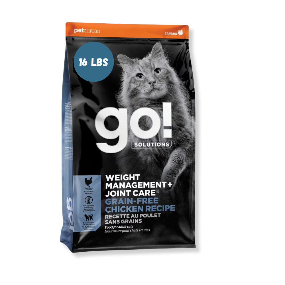 Go! Solutions Weight Management and Joint Care Grain-Free Chicken for Cats