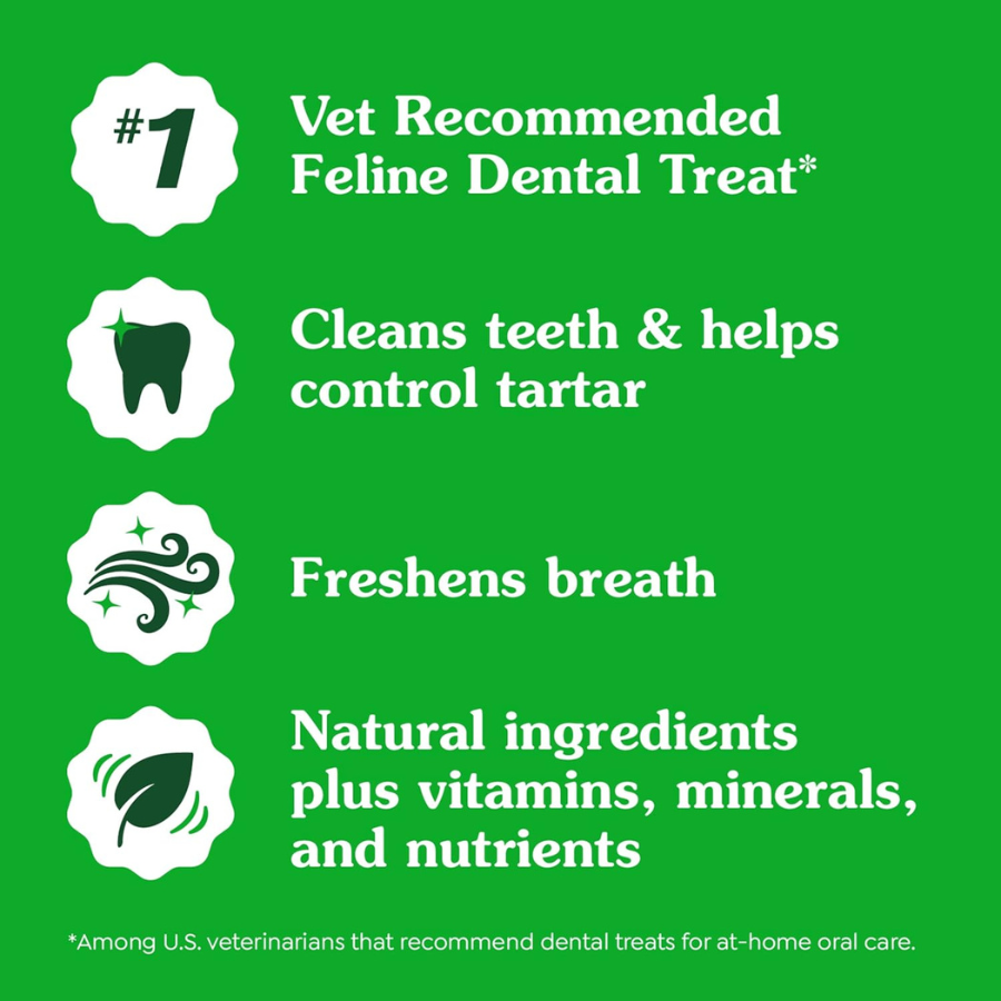 Greenies Oven Roasted Chicken Flavour Dental Treats - 2.1 oz